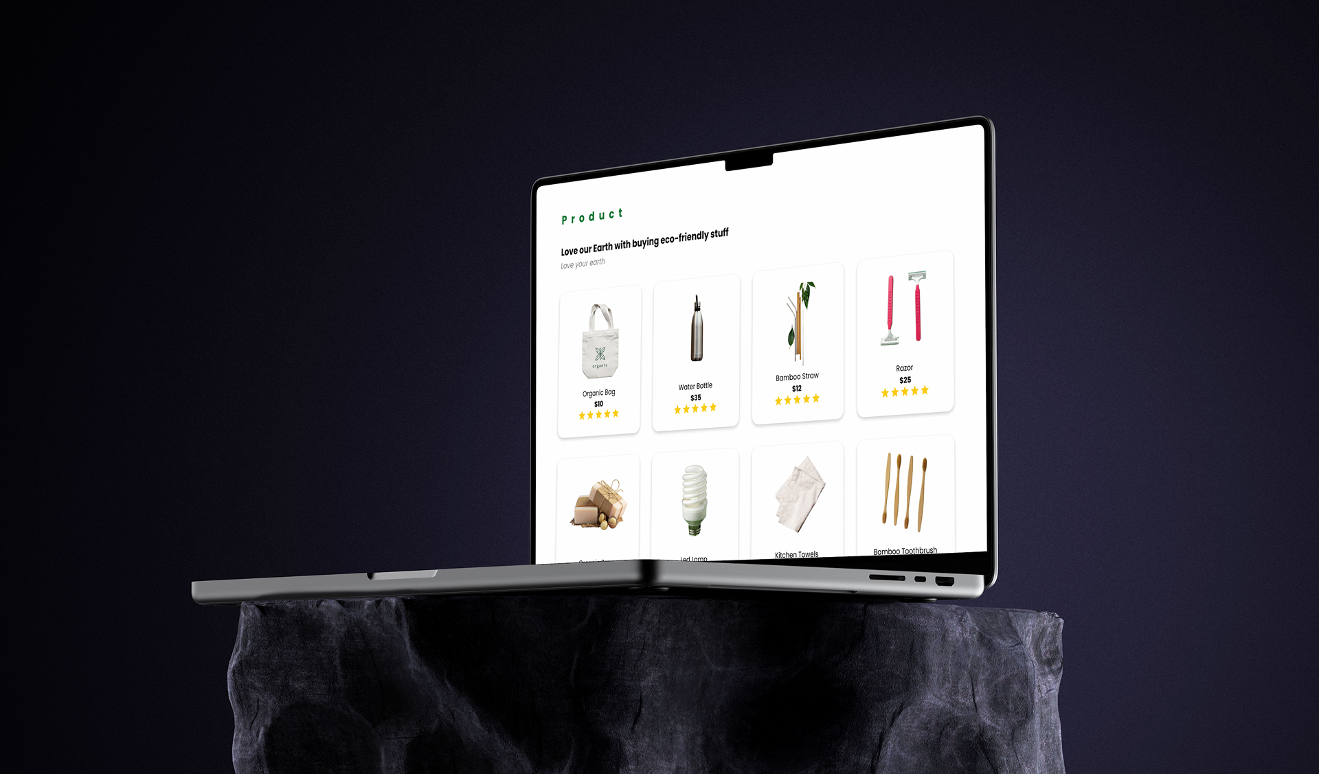 GreenNest Product Page