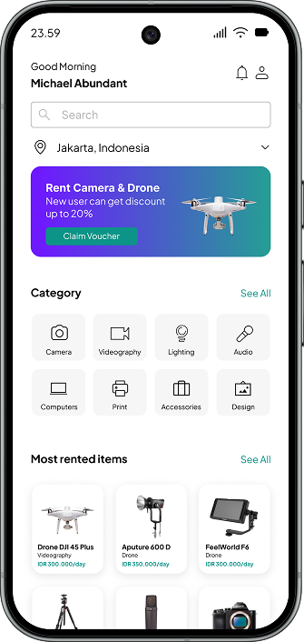 Home Screen